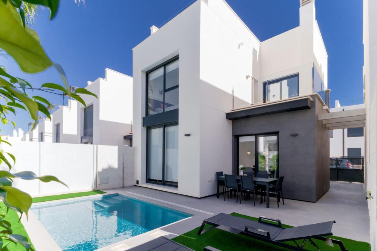 High Tech Villa Navia SPAnien Orihuela Exterior foto