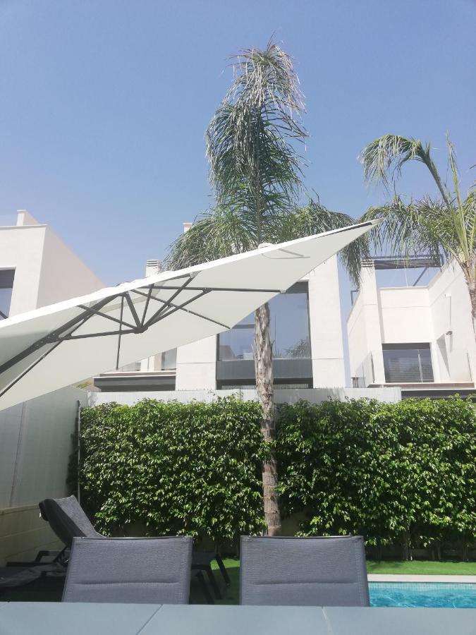 High Tech Villa Navia SPAnien Orihuela Exterior foto